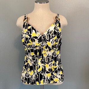 Catalina, L, tankini top, EUC